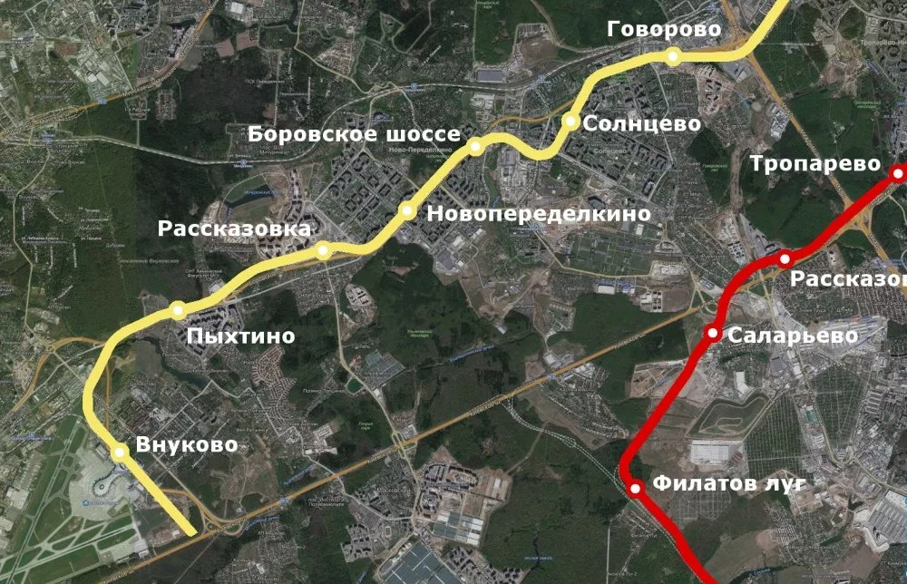 Метро пыхтино ход строительства