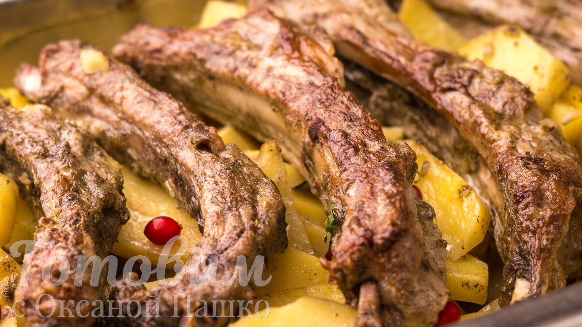 КАРТОШКА С РЕБРЫШКАМИ в духовке