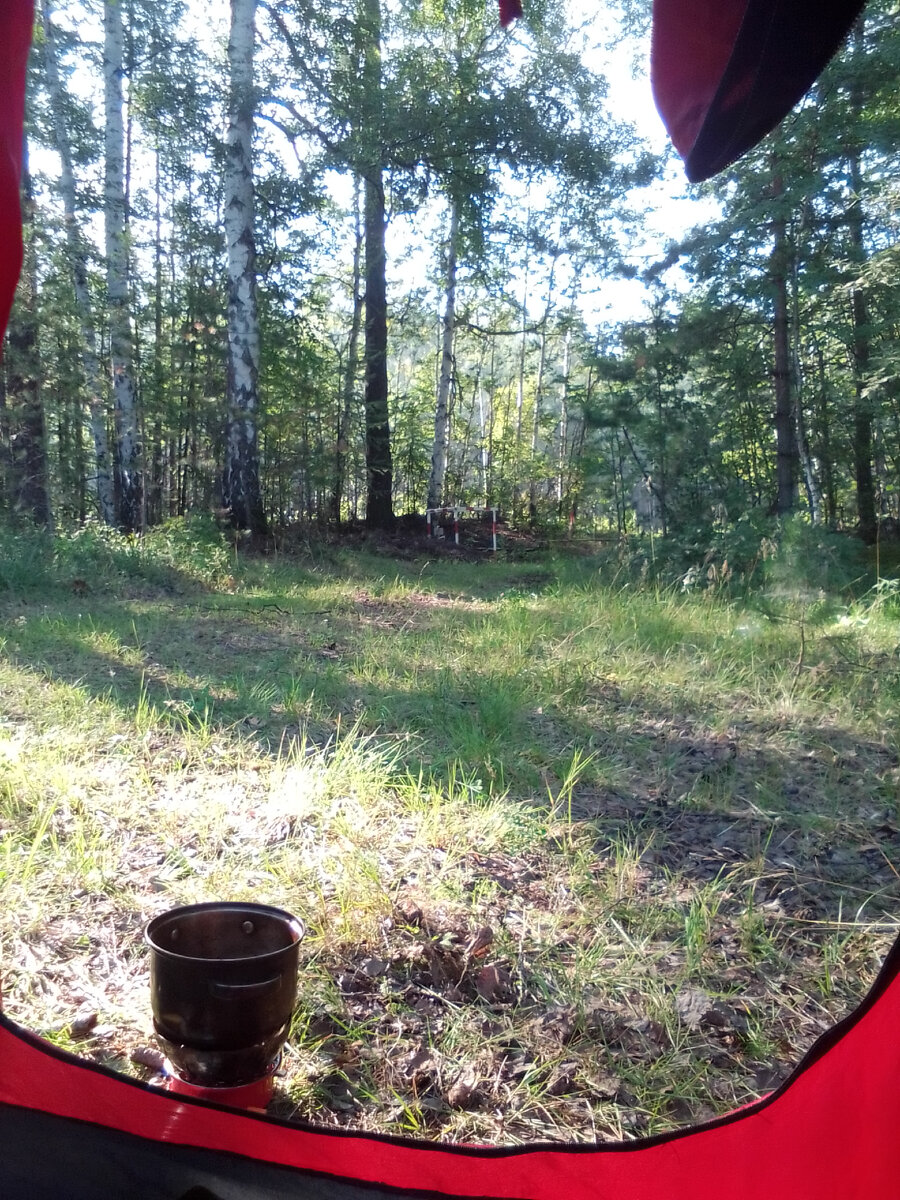 Мы проснулись.