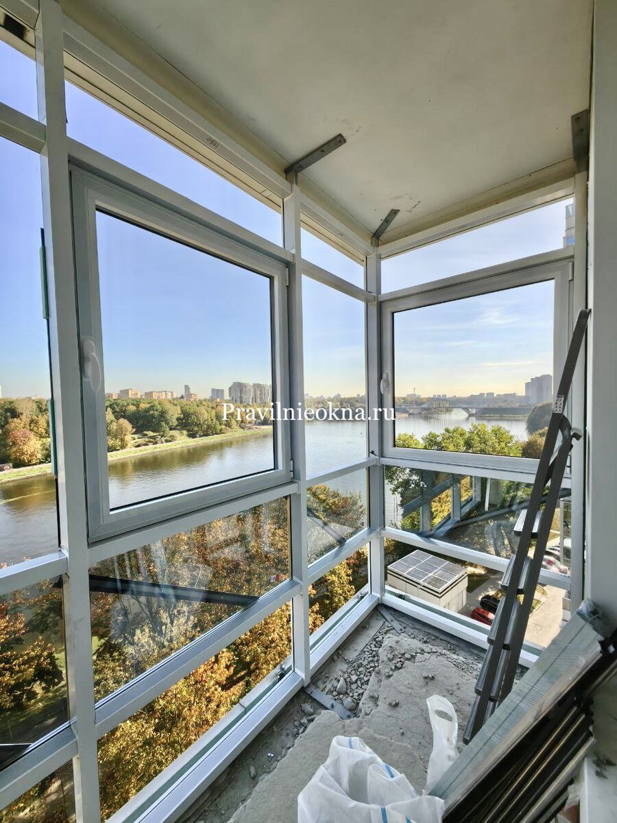 Балкон от застройщика в жк «Маяк»