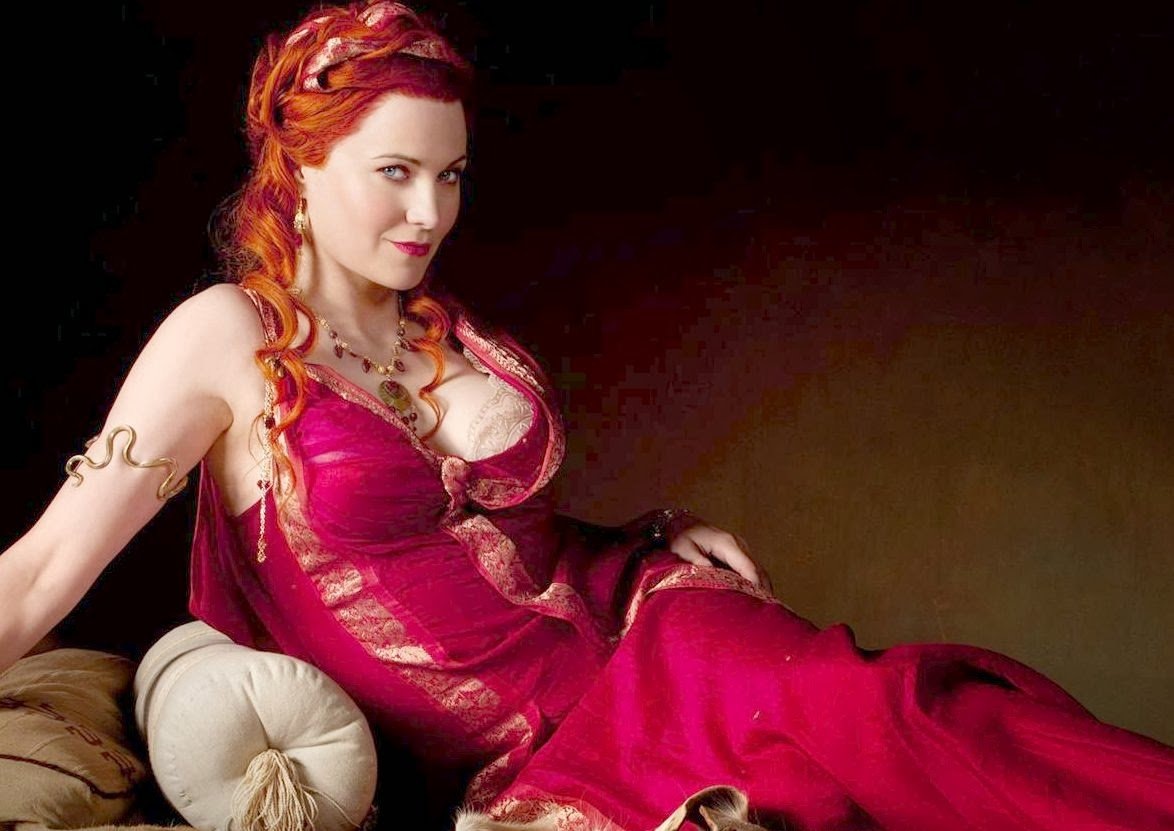 Люси Лоулесс в роли Лукреции (Spartacus: Blood and Sand)