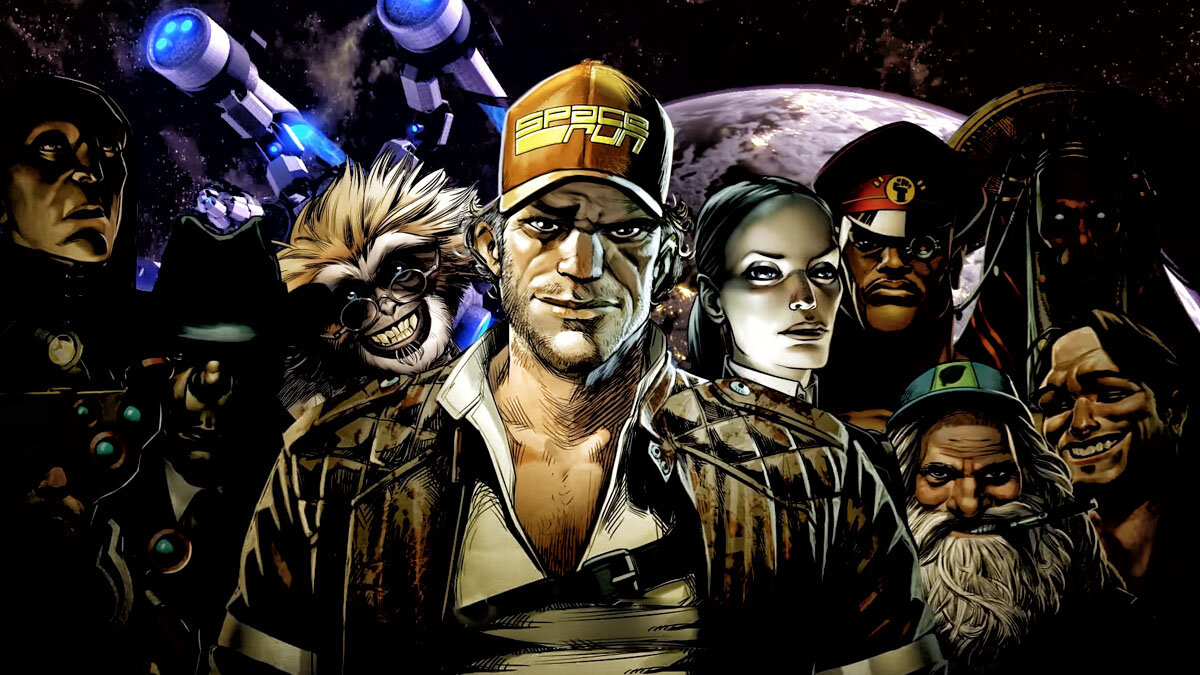 Скриншот из игры Space Run Galaxy