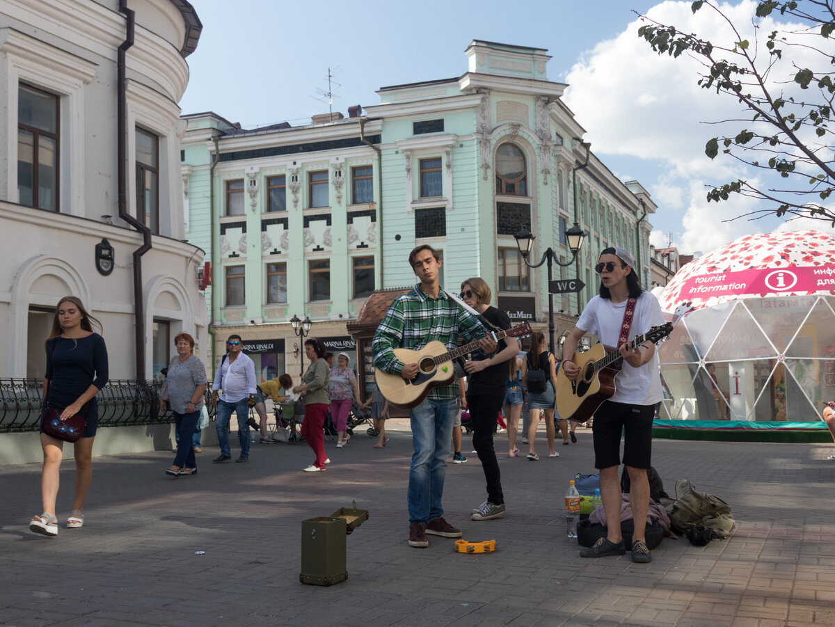 Прогулка по баумана казань