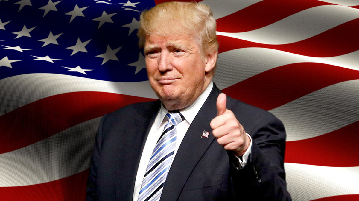 Фото 1. Трамп сильно уверен в правоте каждого своего слова.