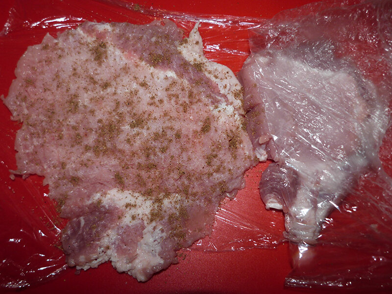 Ингредиенты для свинины с картофелем