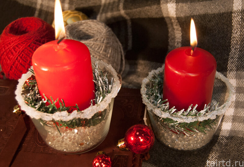 поделка подсвечник. новогодняя свеча. подсвечник своими руками в домашних. изготовить подсвечник своими руками. новогодние подсвечники из гипса.