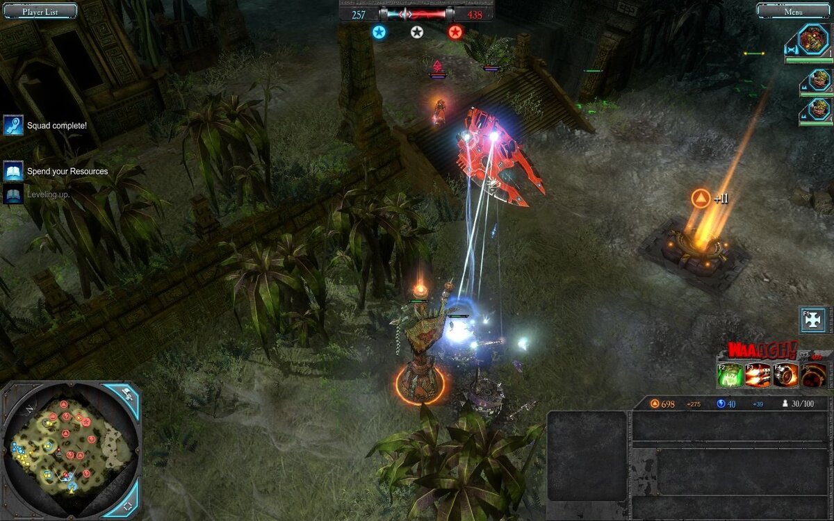 Больше точек - больше влияния, всё просто.