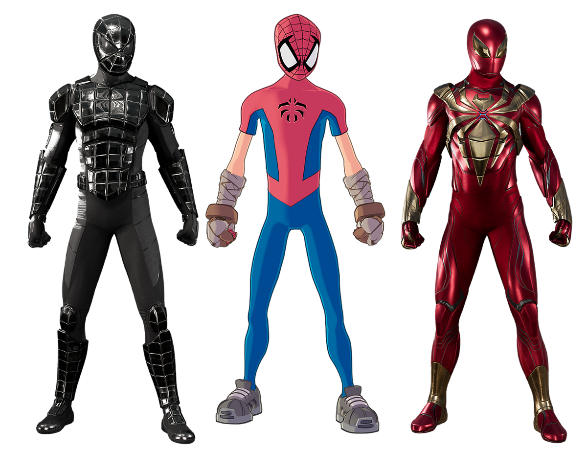 Spider man дополнения. Костюмы человека паука ps4 дополнение. Marvel Spider man костюмы из DLC. Spider man ps4 костюмы из DLC. Marvel Spider man ps4 электро.