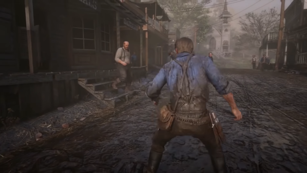 Грязная одежда в RDR 2