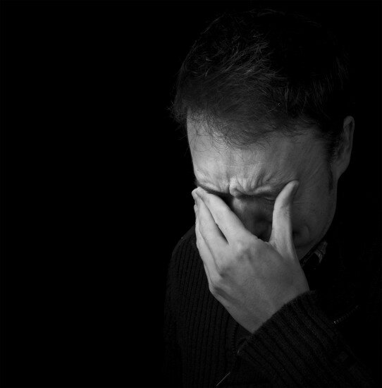 Мужские слезы – чаще всего от бессилия