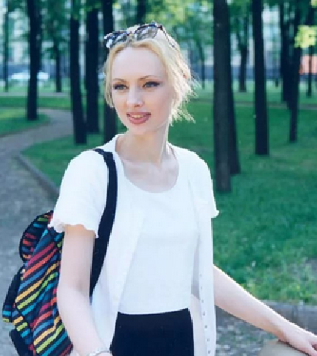 Елена Ксенофонтова в молодости