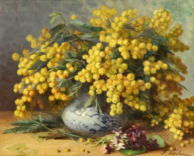 ( Г.Лапшин. Мимоза)