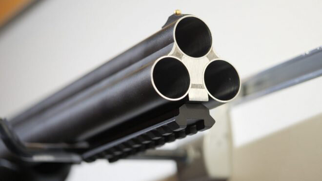 Ружье Honcho Tactical Triple 12GA BBL с планкой weaver