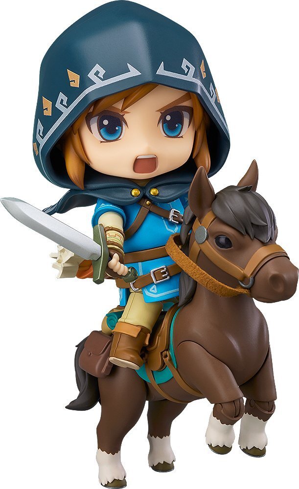 Есть и Amiibo фигурки, похожие по позе на Всадника Линка и лучника Линка