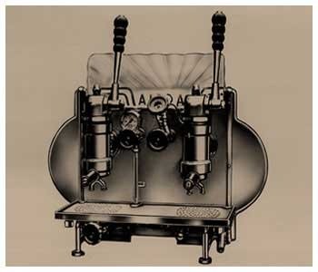 Первая кофемашина Bezzera.