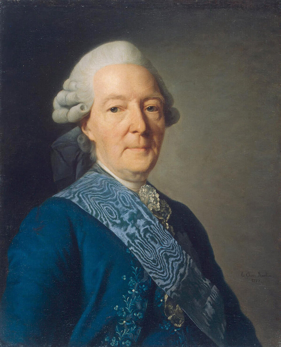 Александр Рослин «Портрет Ивана Ивановича Бецкого» (1776–1777)