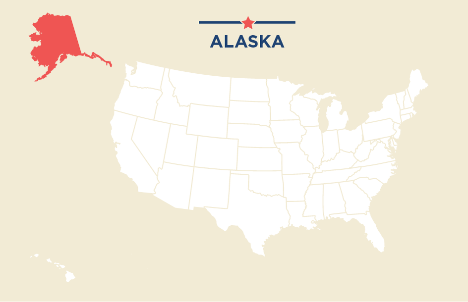 Аляска презентация. Карта америки аляски штаты. Штат аляска на карте. Индекс соединённых штатов. Аляска на карте америки.