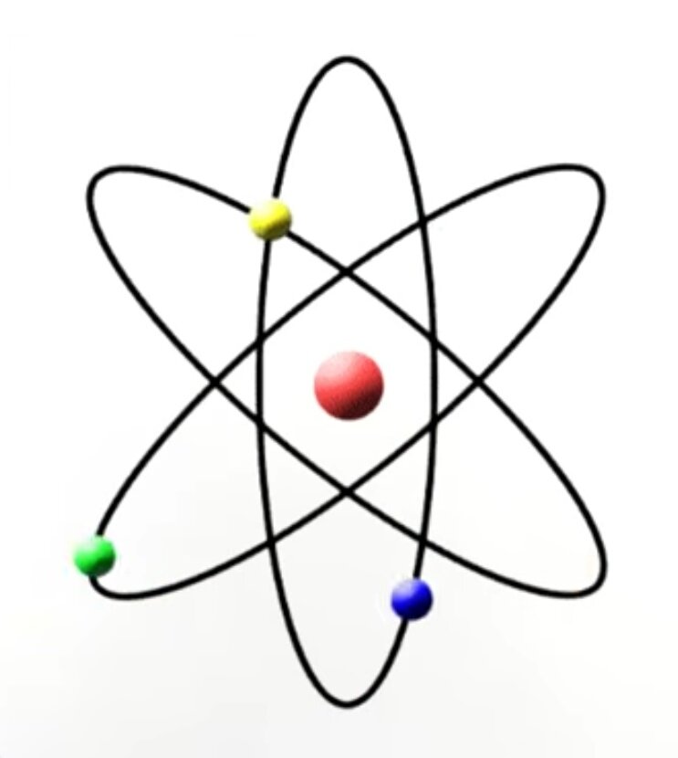 Модель атома просто. Физическая модель атома. Атом. Модели атомов физика. Изображение атома на рисунке.