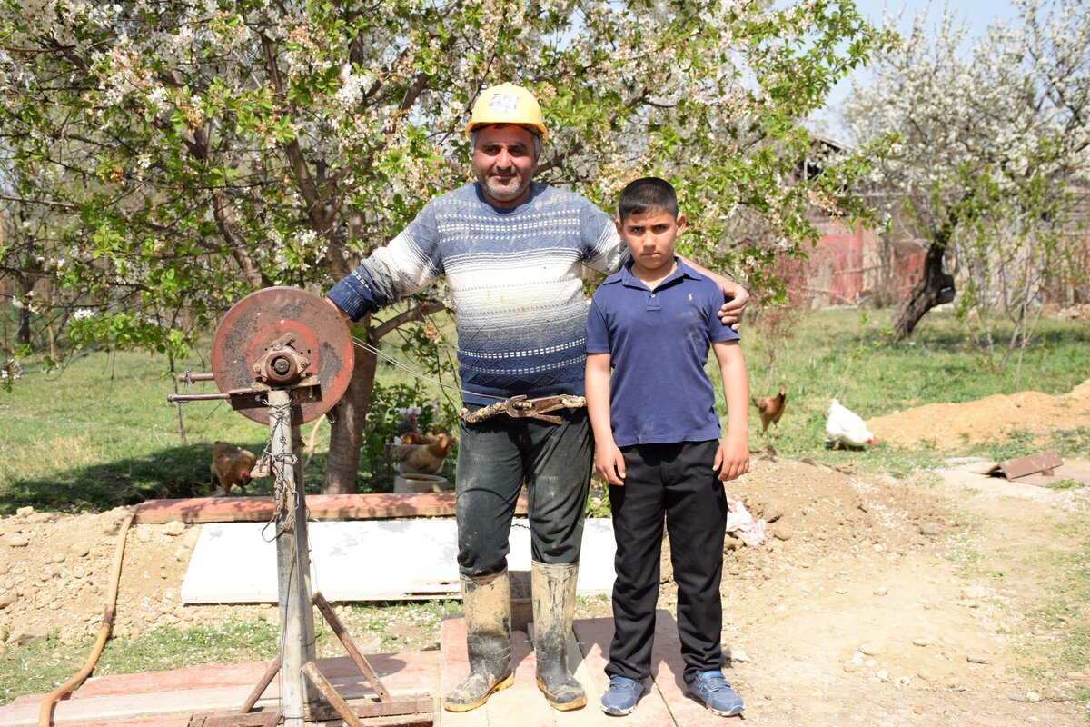 © SPUTNIK / ILHAM MUSTAFAКолодезник из села Татарлы Геранбойского района Мансур Нуралиев