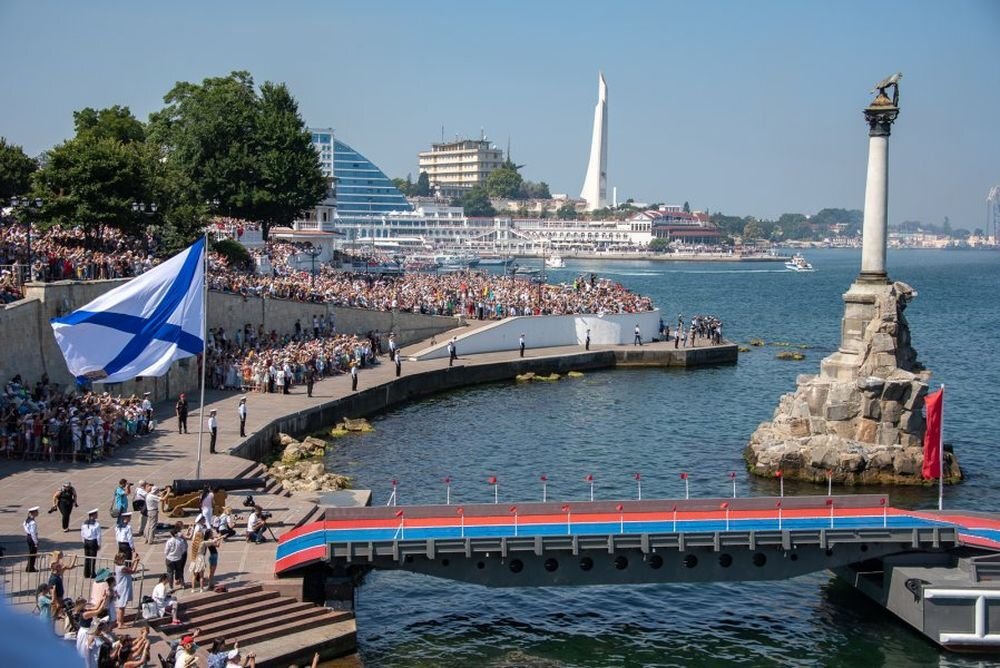 Празднование Дня ВМФ, Севастополь, июль 2019 года Фото: sev.gov.ru. 