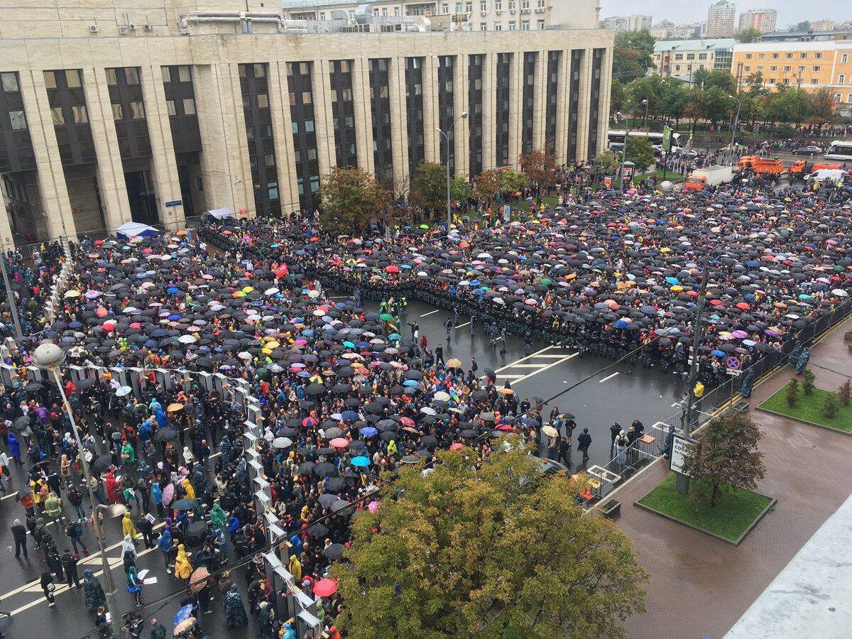 Фото митинга а г. Москва 