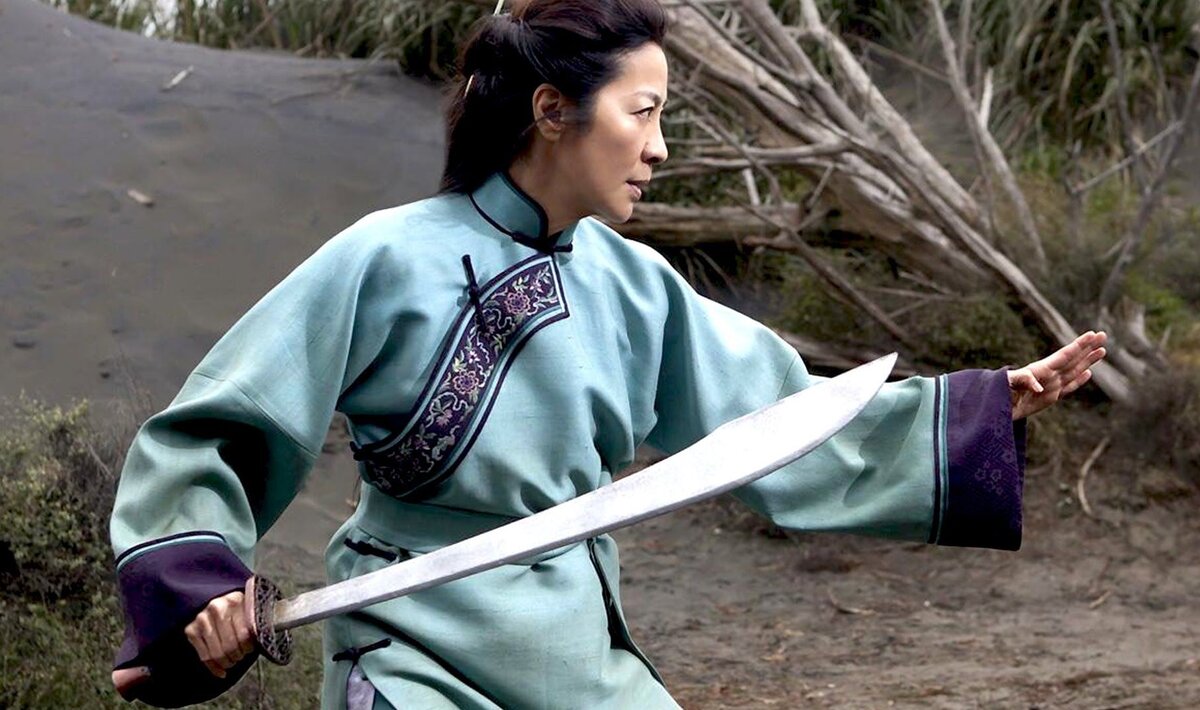 Кадр из фильма "Крадущийся тигр,затаившийся дракон".