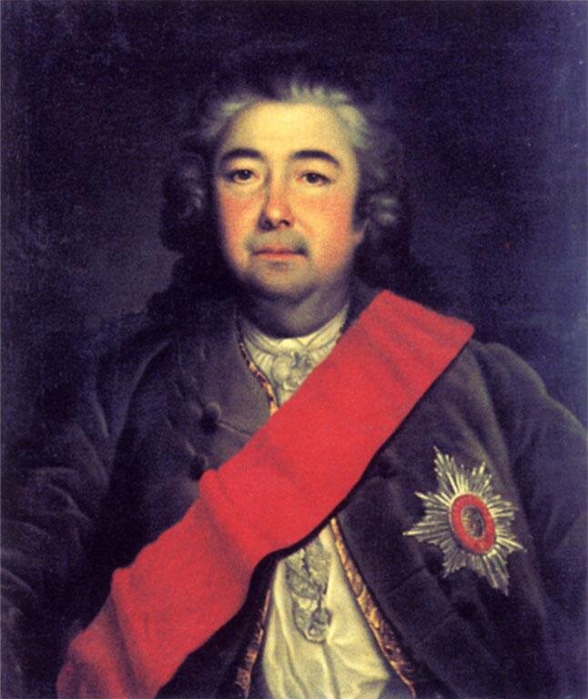 Погрудный портрет действительного тайного советника барона И. А. Черкасова. Экспонат Саратовского государственного художественного музея имени А. Н. Радищева