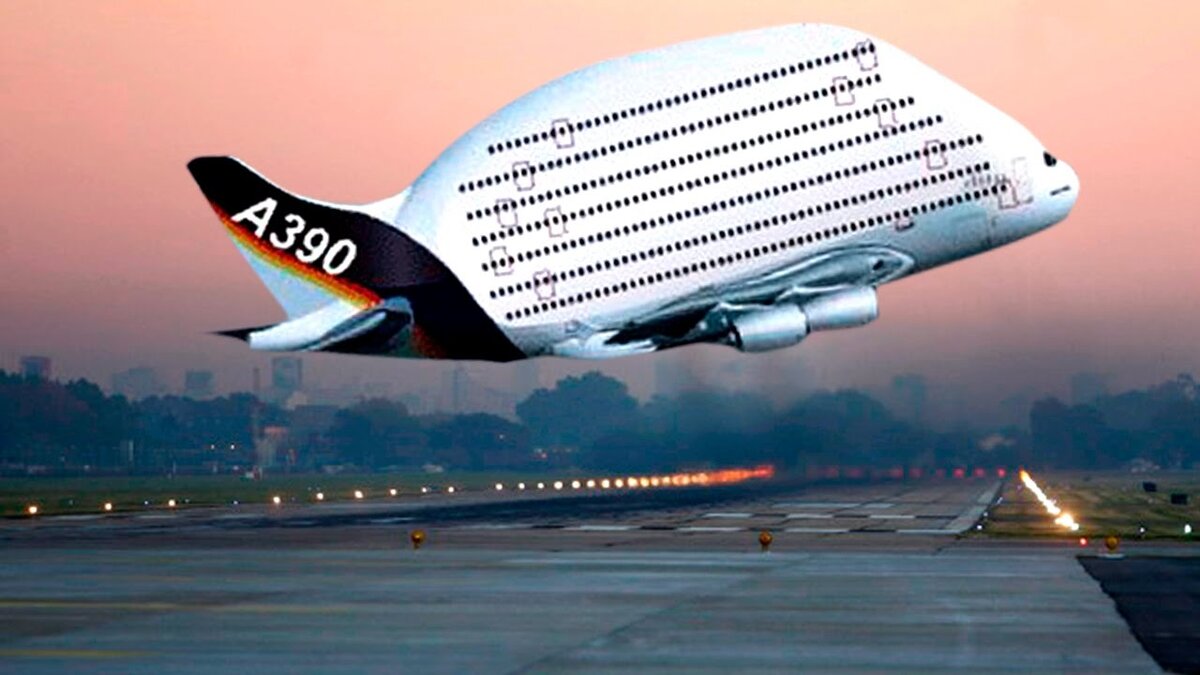 Вариация на тему Airbus A390
