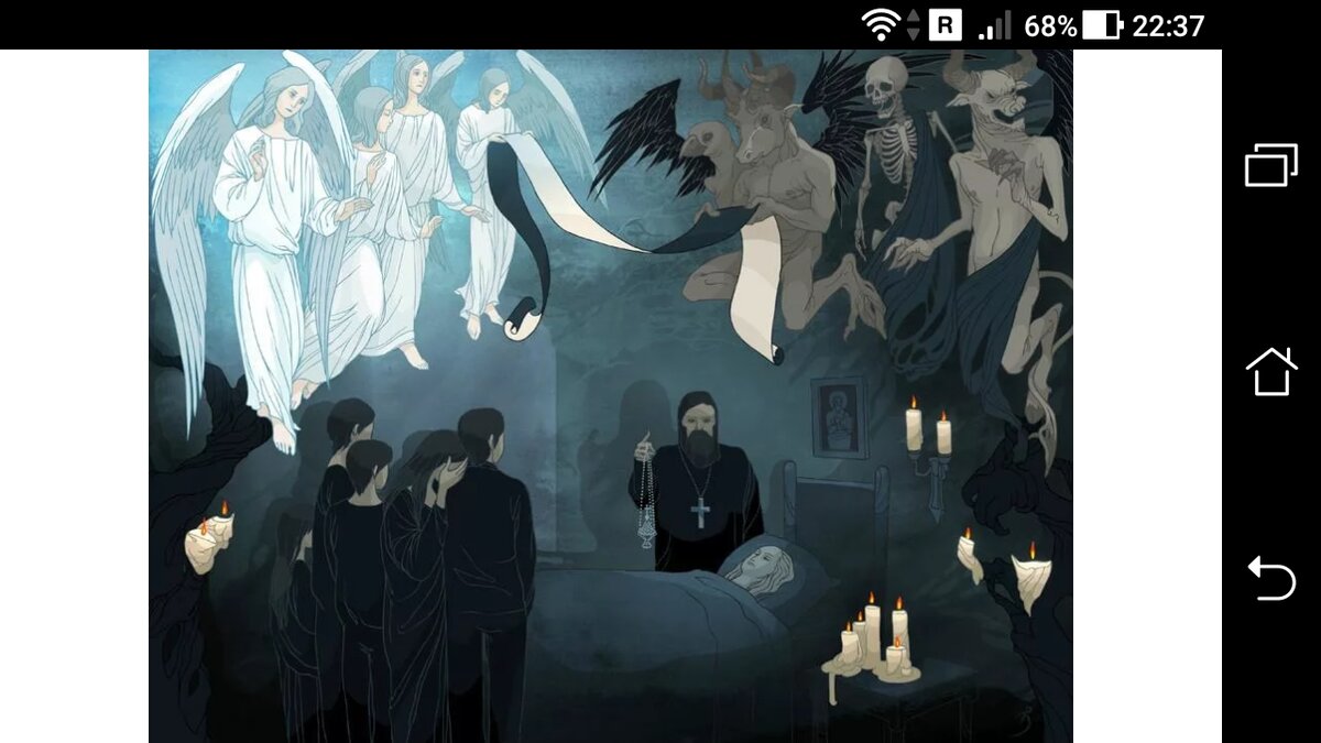 Фото Небесная Жизнь души усопшего или Жизнь после смерти