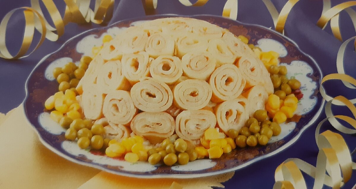 Салат клумба