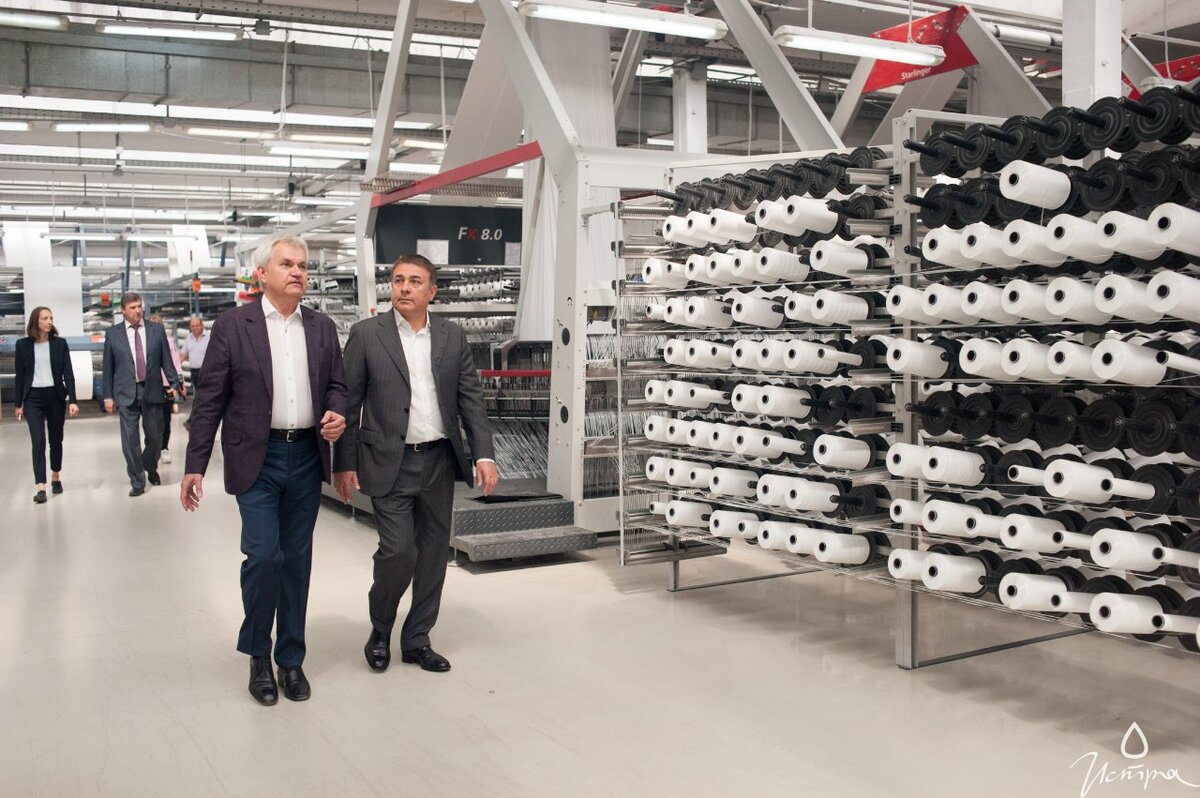 Так выглядит экструзионная линия на заводе"Химпэк" Фото с сайта istra-adm.ru