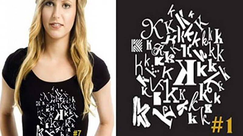 футболка с принтом дизайнера Даниэля Джи 