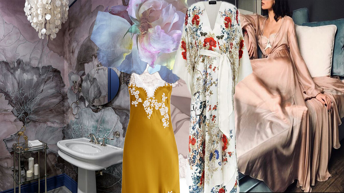 Carine Gilson, Harrod silk robe, pinterest 