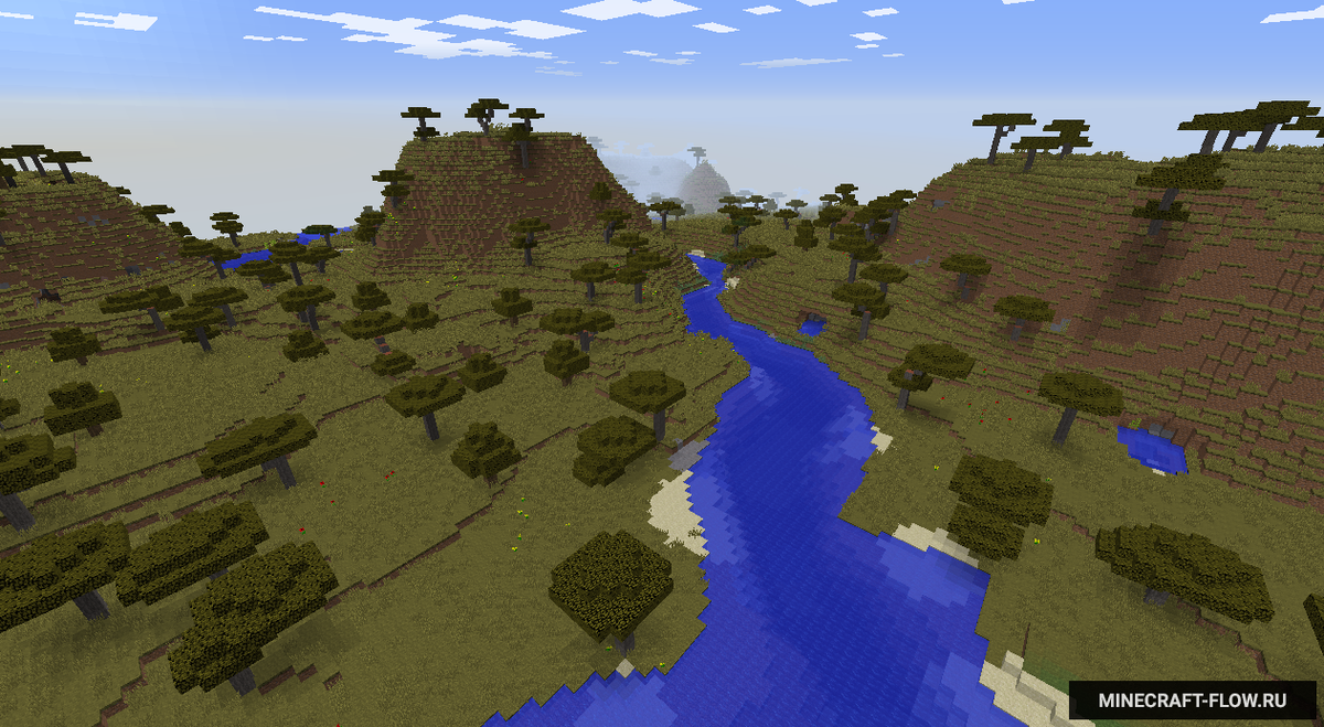 САВАННА В МАЙНКРАФТЕ