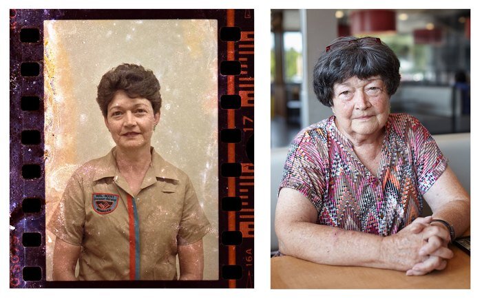 Одри в 1986 и в 2016 