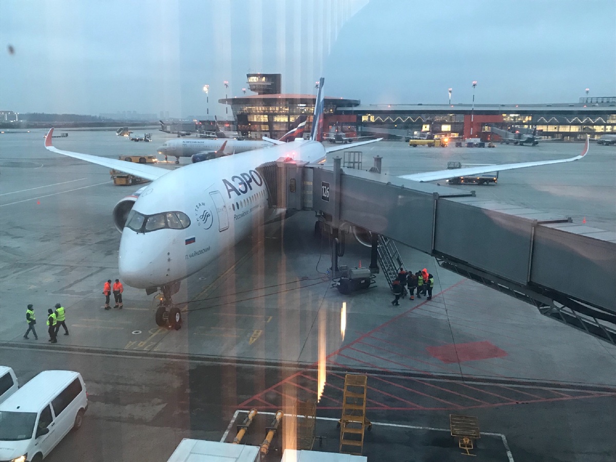 Первый Airbus A350-900 а/к «Аэрофлот» VQ-BFY