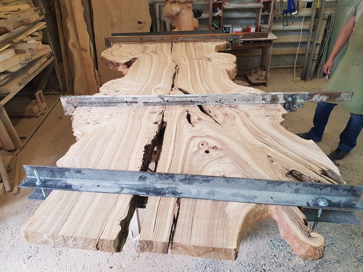 Отколиброванный слэб карагача