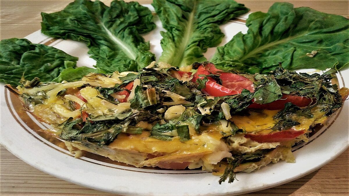 Омлет "Фитнес". Здорово Полезно!