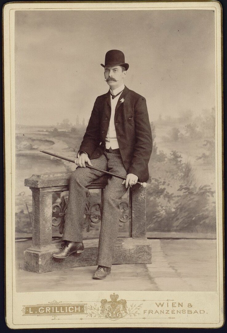 Князь Феликс Феликсович Юсупов граф Сумароков-Эльстон. 1889 год. Автор: Л. Гриллих.