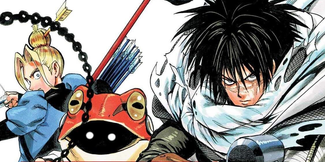 Фрагмент одной из обложек манги One и Юскэ Мураты «One-Punch Man 8. Книги 15–16»