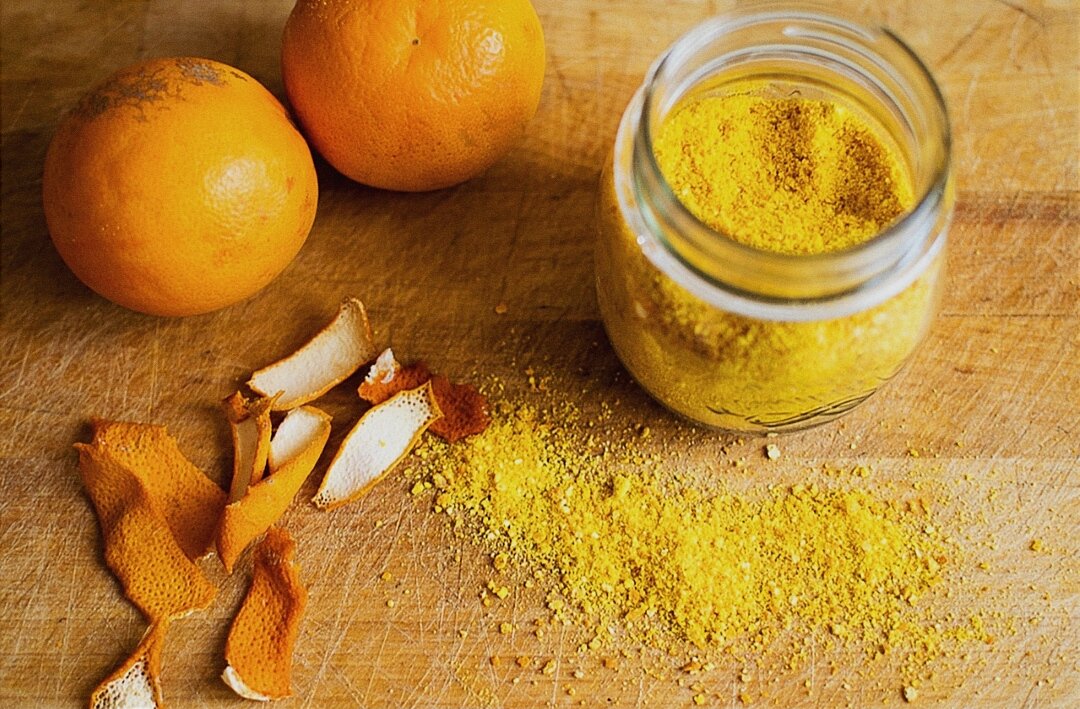 Вот такой яркий порошок получается