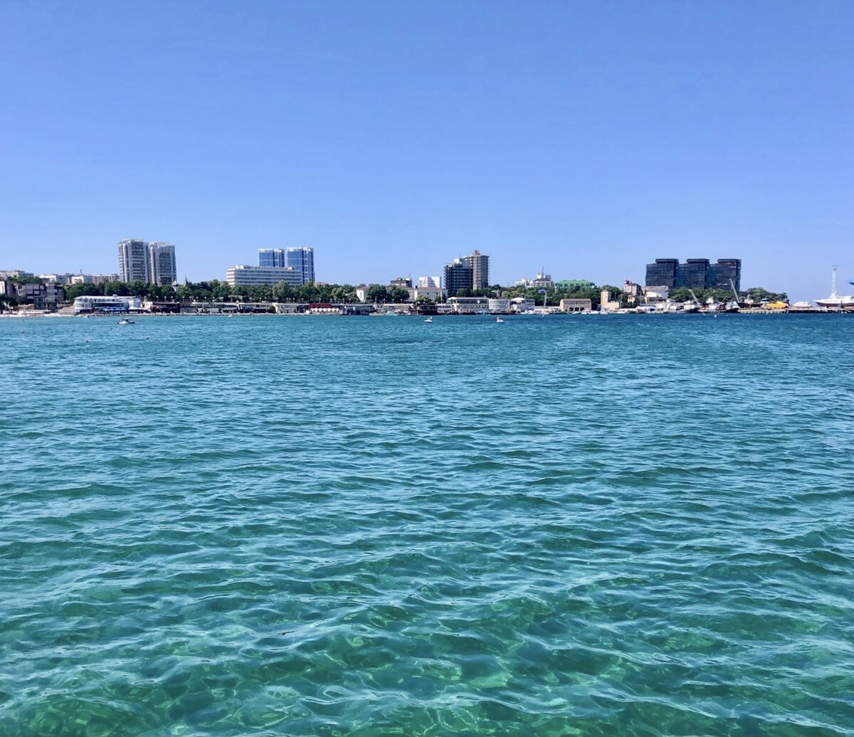 Анапа с моря