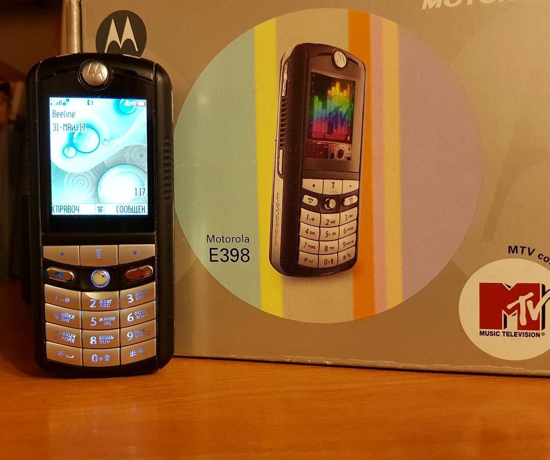 Motorola e398 фото