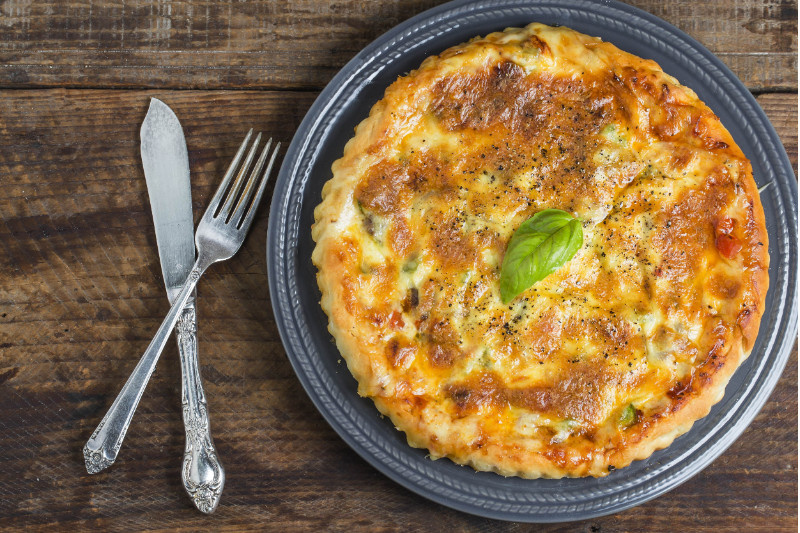 Пирог с капустой — быстро и малокалорийно!