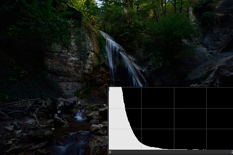 Как читать гистограмму фотографии