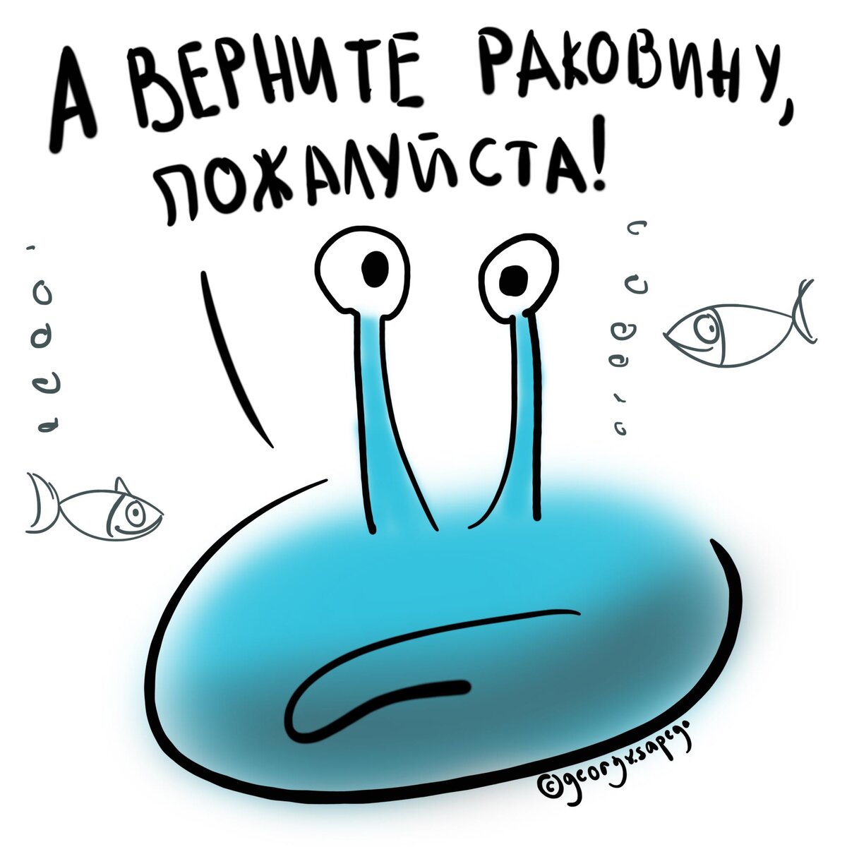 Моллюск без раковины