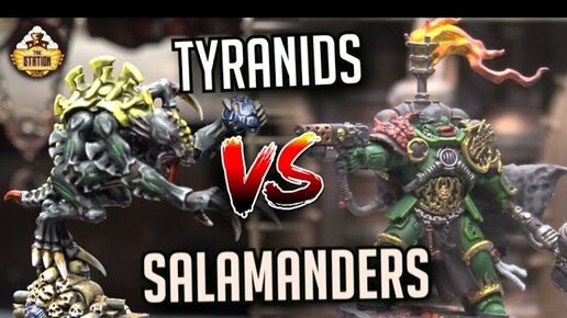 Tyranids vs Salamanders I Репорт | 2000pts I Warhammer 40000