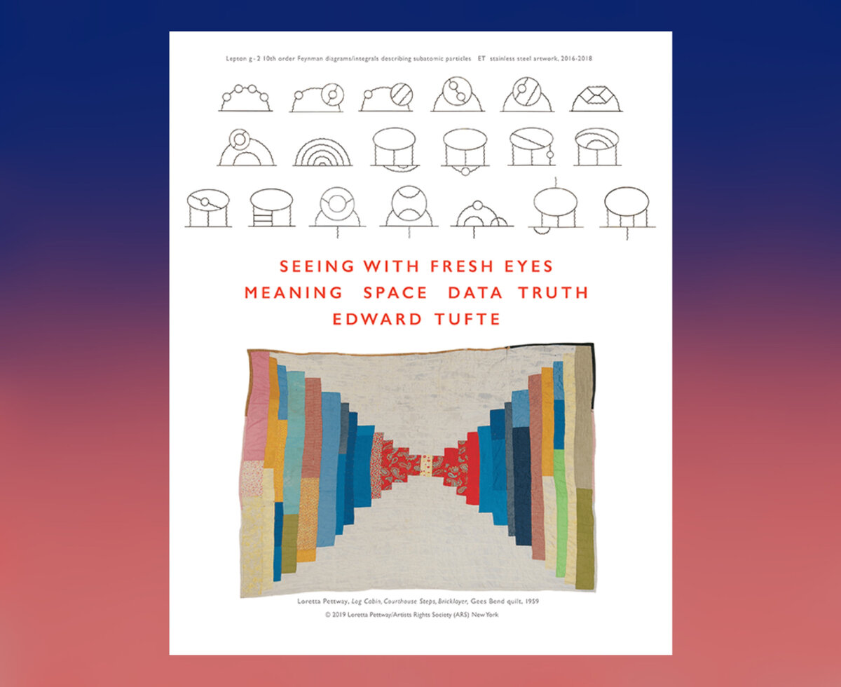 Edward Tufte, Seeing with Fresh Eyes: Meaning, Space, Data, Truth
