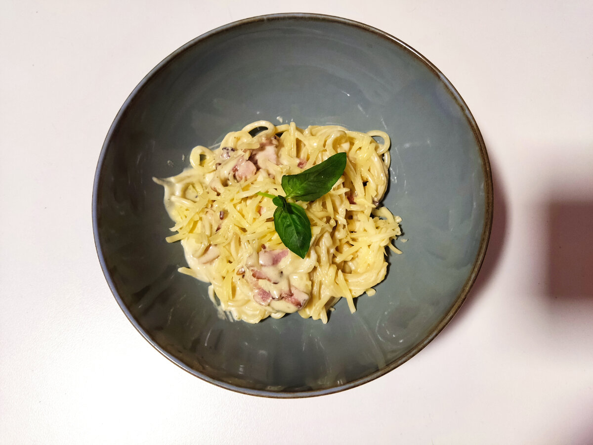 Паста карбонара «Pasta alla carbonara»