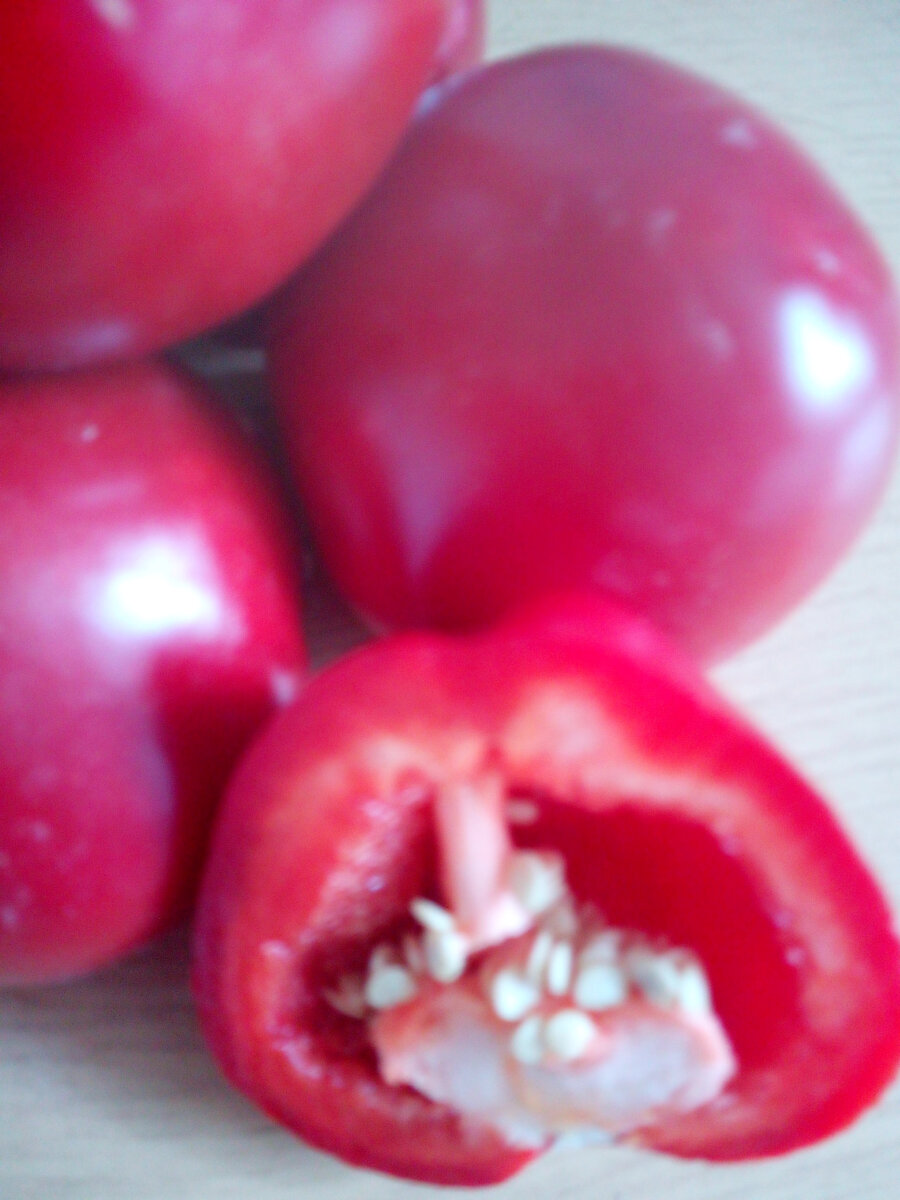 Перчик в разрезе 